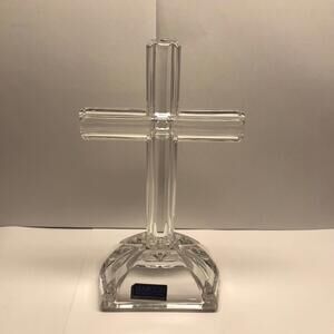 ✝️🎁Marquis By Waterford Standing Cross Crystal Decoration New Easter